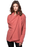 Subtle Luxury Cardigan 100% Cashmere Four Way Travel Sweater Wrap