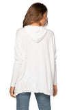 Subtle Luxury Cardigan S/M / White / Zen Blend Zen Luna Hoodie Cardigan Sweater