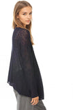 Subtle Luxury Cardigan Swing into Spring Slub Yarn Sweater Cardigan