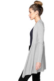 Subtle Luxury Cardigan XS/S / Surf / Zen Blend Zen Blend Joy Ribbed Knit Sweater Open Front Cardigan