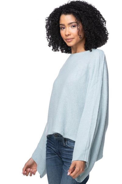 Subtle Luxury Cashmere Harbor Crew / One Size / Royal Fern 100% Cashmere Harbor Crewneck Sweater