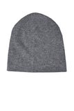 Subtle Luxury Cashmere Hat One Size / Cement 100% Cashmere Knit Beanie