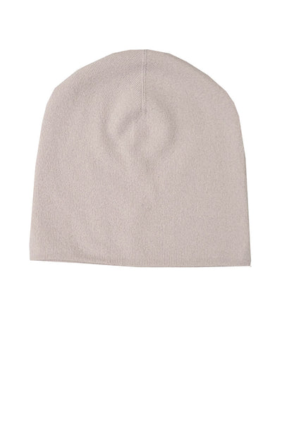 100% Cashmere Knit Beanie – Subtle Luxury