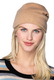Subtle Luxury Cashmere Hat One Size / Suede 100% Cashmere Knit Beanie