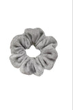 Subtle Luxury Cashmere Heather Grey / One Size 100% Cashmere Large Luxury Hair Scrunchie