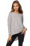 100% Cashmere Loose & Easy Crewneck Sweater