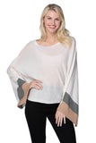 Subtle Luxury Cashmere Sweater Harbor Color Block / One Size / Buttercream Combo 100% Cashmere Harbor Color Block Crew Sweater