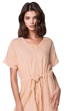 Subtle Luxury Dress Double Gauze Cotton Washed Solid Bella Dress