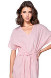 Subtle Luxury Dress XS/S / Icy Pink / 100% Cotton Double Gauze Double Gauze Cotton Washed  Bella Dress in Solids