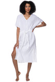 Subtle Luxury Dress XS/S / White / 100% Cotton Double Gauze Double Gauze Bella Dress in White