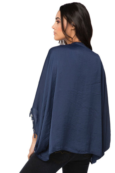 subtle-luxury-kimono-feel-the-sun-solid Indigo Blue Satin Kimono -and-solid-tassel-kimono-jacket-