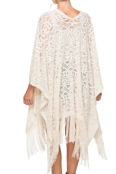 Subtle Luxury Kimono Joplin Novelty Knit Kimono