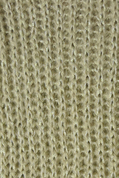 Subtle Luxury Knit Scarf Vintage Knit Shimmer Shrug / Gold Almost Vintage Knit Shimmer Shrug