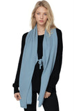 Subtle Luxury Luxury Scarf Aquarius / One Size 100% Cashmere Harlow Multi Wear Wrap Poncho Scarf
