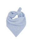 Subtle Luxury Luxury Scarf Blue Mist / One Size 100% Cashmere Knit Luxury Square Bandana Scarf Accessory