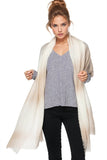 Subtle Luxury Luxury Scarf Ivory/Dune / One Size 100% Cashmere Luxury Wrap Telluride Scarf