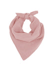 Subtle Luxury Luxury Scarf Rose / One Size 100% Cashmere Knit Luxury Square Bandana Scarf Accessory