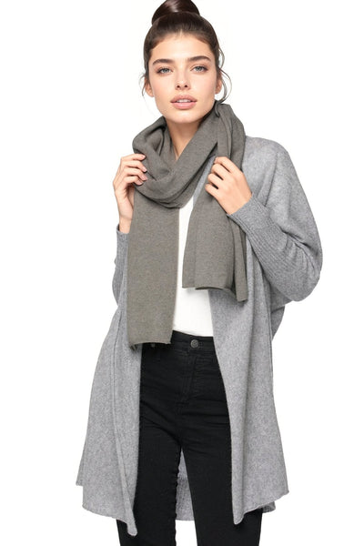 Subtle Luxury Luxury Scarf Trails / One Size 100% Cashmere Harlow Wrap in Trails