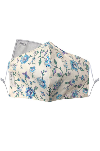 Subtle Luxury Mask One Size / 100% Cotton / Ivory Subtle Luxury Mask Covering