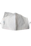 Subtle Luxury Mask One Size / 100% Cotton / White Subtle Luxury Mask Covering