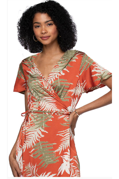 Subtle Luxury Maxi Bed to Brunch | Hi Low Wrap Dress