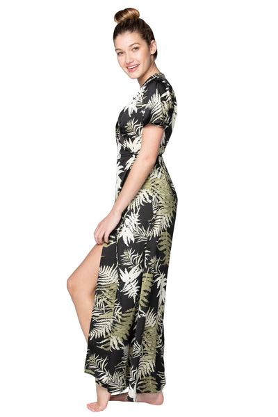 Subtle Luxury Maxi Bed to Brunch | Maxi Wrap Dress
