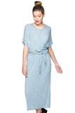 Subtle Luxury Maxi S/M / Coastal Outlander Jersey Dress