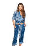 Subtle Luxury Pant S/M / Shibori Lira Shibori Pigment Dye Beach Pant