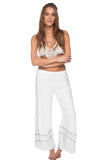 Subtle Luxury Pant Wavelength Lace Accent Pant