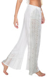 Subtle Luxury Pant Wavelength Lace Accent Pant in Side Panel Dip Dye