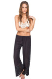 Subtle Luxury Pant Wavelength Lace Pant in solid colors w/embroidery