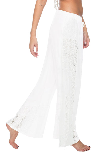 Subtle Luxury Pant Wavelength Lace Pant / XS/S / Foam/Foam Wavelength Lace Accent Pant