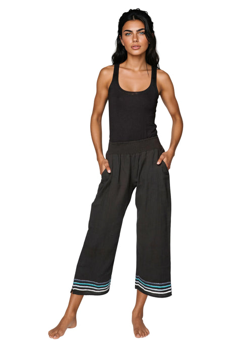 Double Gauze Getaway Pant in Solids