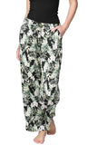 Subtle Luxury Pant XS/S / Black / 100% Polyester Bailey Beach Pant in Blooming Paradise Print