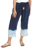 Subtle Luxury Pant XS/S / TD-Dip Dye Lira Beach Pant in Shibori Print and Dip Dye