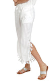 Subtle Luxury Pant XS/S / WS-White / White Adele Tasseled Pant