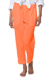 Subtle Luxury Pants XS/S / Coral / 100% Cotton Double Gauze Double Gauze Getaway Pant in Solids