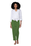Subtle Luxury Pants XS/S / Olive / 100% Cotton Double Gauze Double Gauze Getaway Pant in Solids