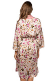 Subtle Luxury Robe Bed to Brunch Kimono Coverup Robe in Mystic Floral Print