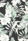 Subtle Luxury Robe Duster S/M / Black / 100% Poly Bed to Brunch Kimono Robe in Blooming Paradise Print