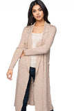 Subtle Luxury Robe Duster Season-less Sweater Knit Robe / S/M / Oats Season-less Chic Sweater Knit Long Cardigan Robe