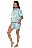 Subtle Luxury Shirts Double Cotton Gauze Getaway Camp Shirt in Prints