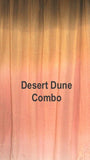 Subtle Luxury Shirts S/M / Desert Dune Dip Dye Combo Margarita Gauze Cross Over Flow Top in Dip Dye