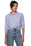 Subtle Luxury Shirts The Jolene Western Inspired Shirt in Chambray