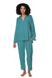 Subtle Luxury Shirts XS/S / Aquamarine / 100% Cotton Double Gauze Double Gauze Unforgettable Shirt in Solids