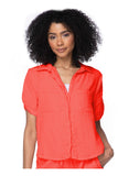 Subtle Luxury Shirts XS/S / Chili Pepper / 100% Cotton Double Gauze Double Gauze Getaway Solid Camp Shirt