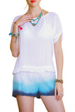 Subtle Luxury Shirts XS/S / Ocean Dip Dye Combo Margaux Short