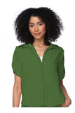 Subtle Luxury Shirts XS/S / Olive / 100% Cotton Double Gauze Double Gauze Getaway Solid Camp Shirt