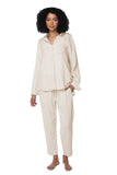 Subtle Luxury Shirts XS/S / Pearl / 100% Cotton Double Gauze Double Gauze Unforgettable Shirt in Solids