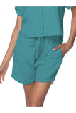 Subtle Luxury Shorts XS/S / Aquamarine / 100% Cotton Double Gauze Double Gauze Getaway Lounge Solid Short